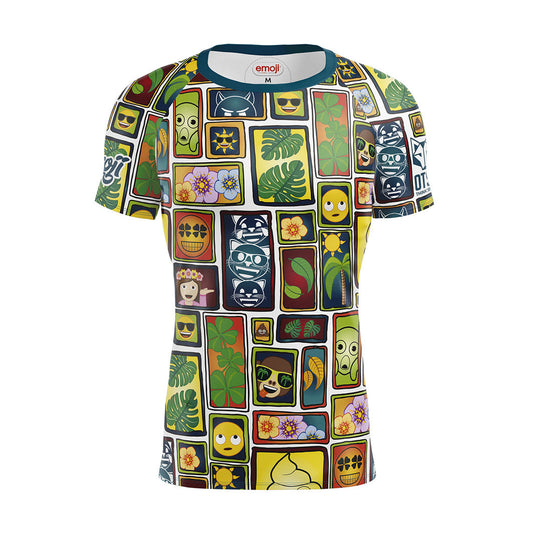 Men's short sleeve t-shirt - Emoji Portrait