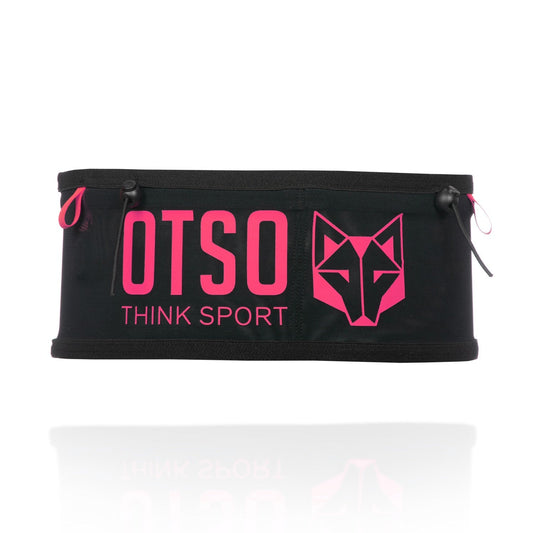 Unisex Running Belt - Black & Pink
