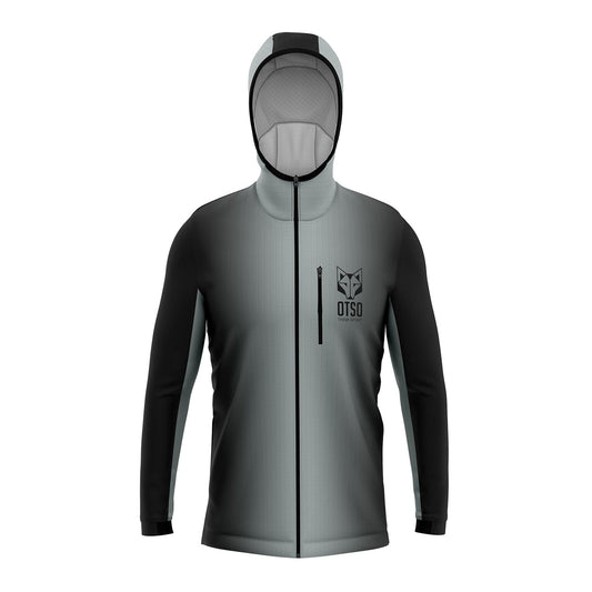 Unisex sport hoodie - Black & Gray