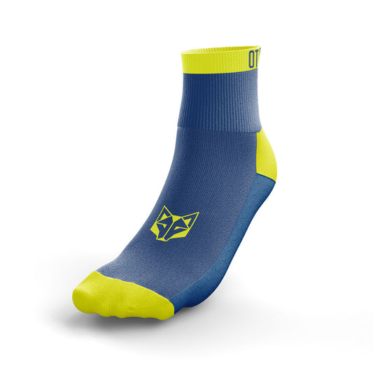 Multisport Low Cut Socks - Electric Blue & Yellow