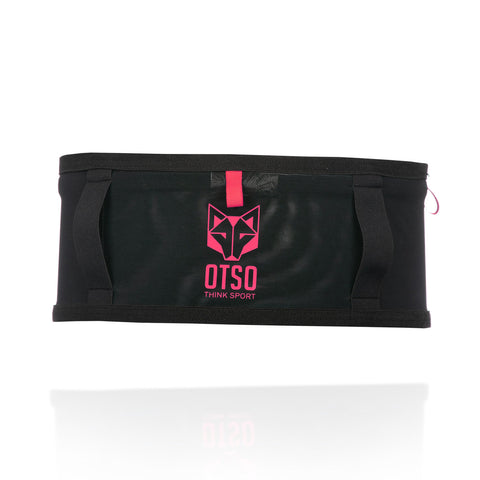 Unisex Running Belt - Black & Pink