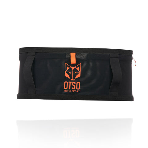 Unisex Running Belt - Black & Orange