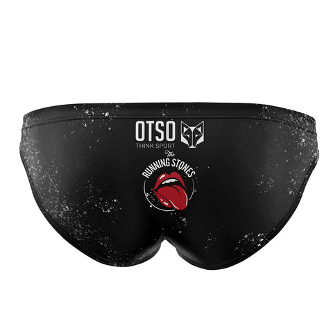Men's swim briefs - Running Stones