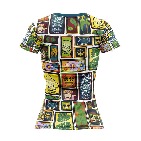 Samarreta màniga curta dona - Emoji Portrait (outlet)