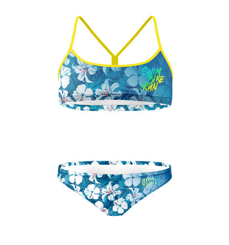 Bikini - Swim Bike Run Flower