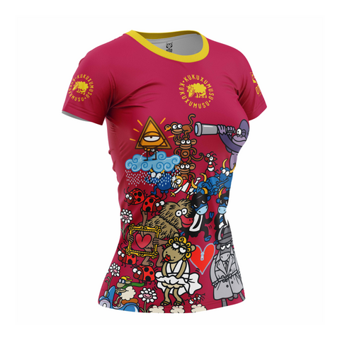 Women's short-sleeved T-shirt - Kukuxumusu Mik Kuku