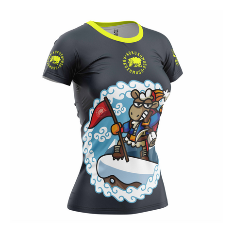 Women's short-sleeved T-shirt - Kukuxumusu Pirineus