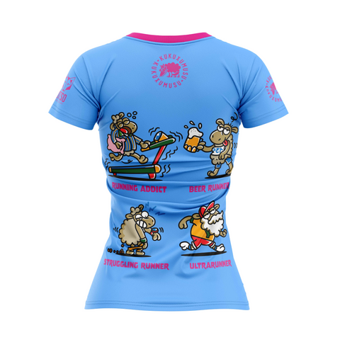 Women's short-sleeved T-shirt - Kukuxumusu Runners