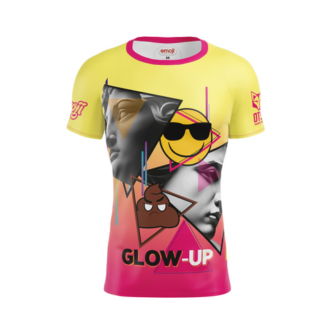 Camiseta manga corta hombre - Emoji Glow-Up