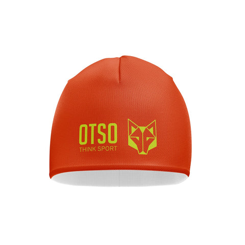 Beanie - Fluo Orange & Fluo Yellow