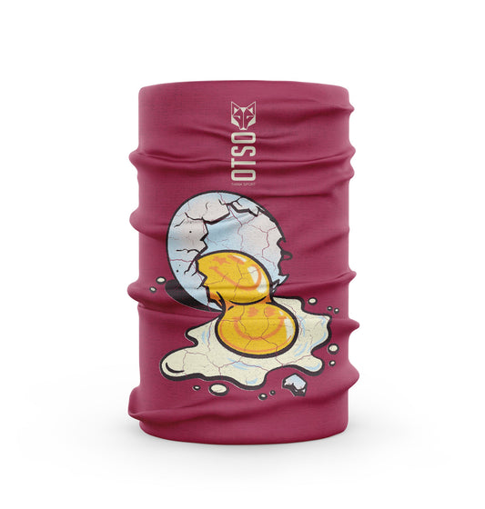 Protector de cuello - Smiley Concrete Canvas Egg