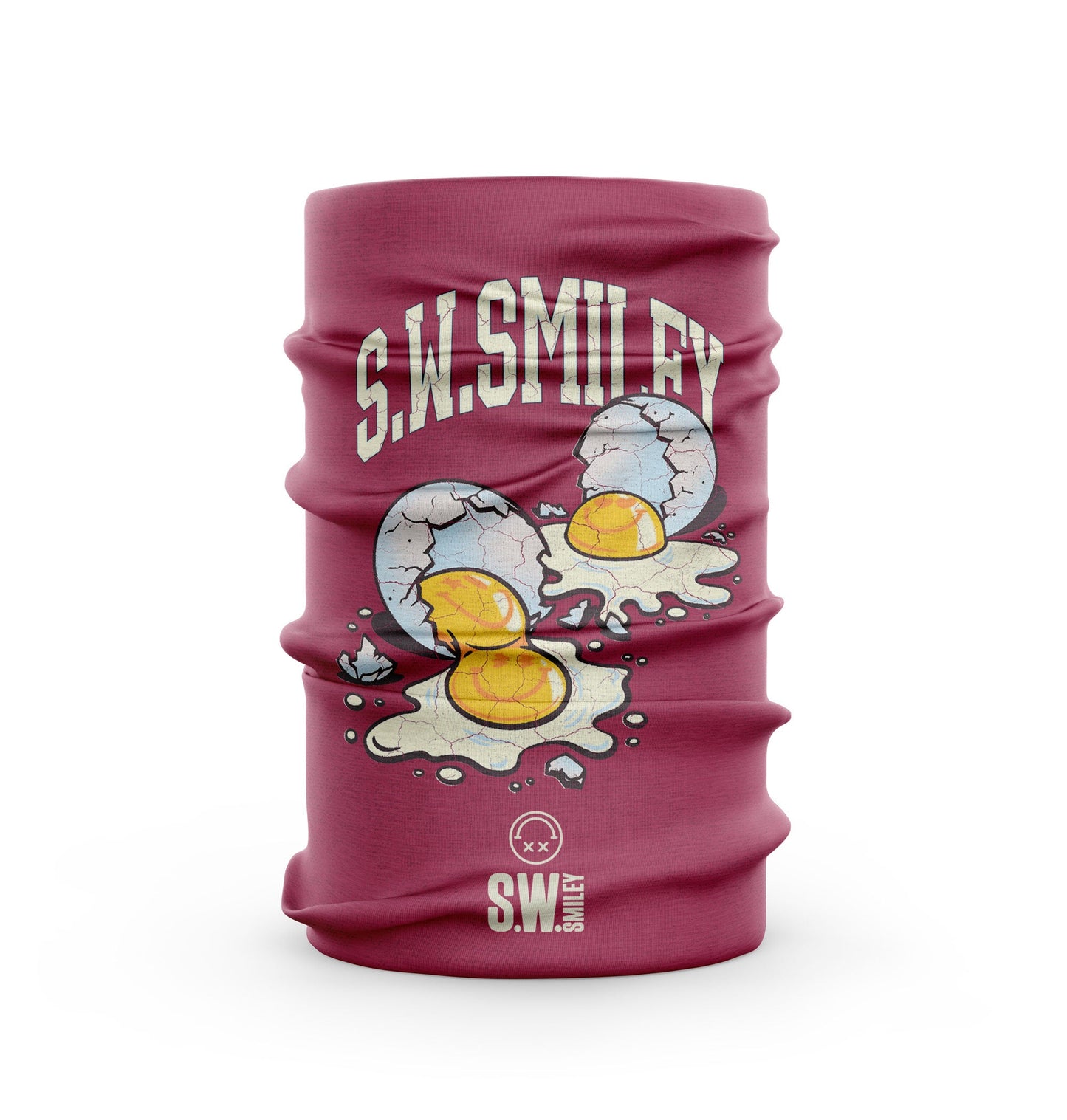 Protector de cuello - Smiley Concrete Canvas Egg