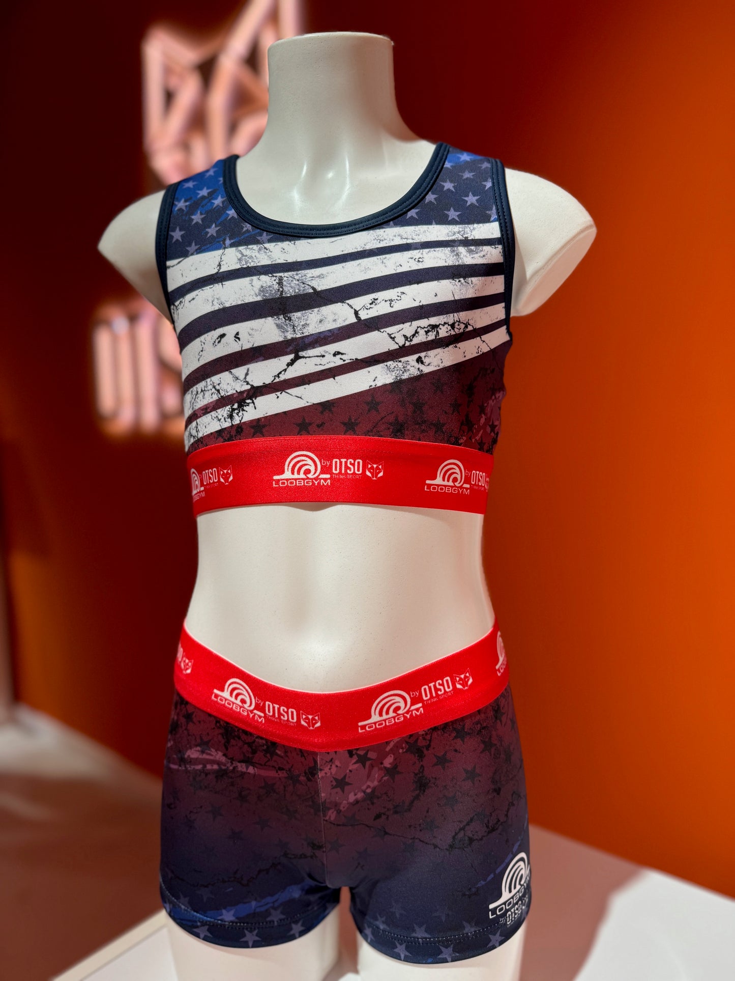 Short USA (sublimated visible rubber)
