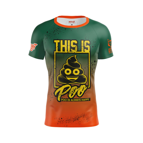 Camiseta manga corta hombre - Emoji Be Like Poo