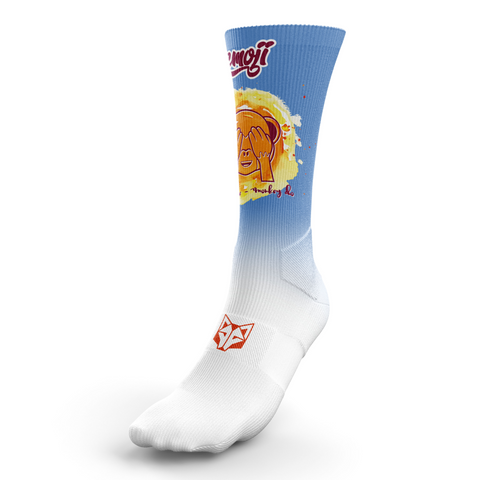 Calcetines Sublimados - Emoji Monkey See