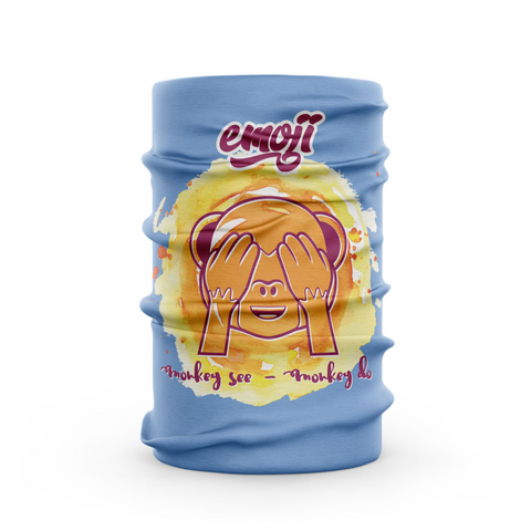 Protector de cuello - Emoji Monkey See