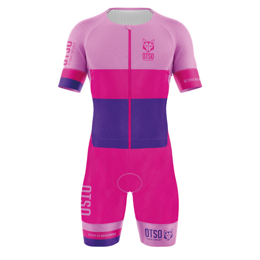 Men's triathlon suit - Fluo Yellow & Fluo Green