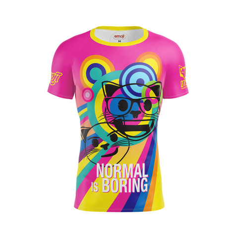Camiseta manga corta hombre - Emoji Normal is Boring