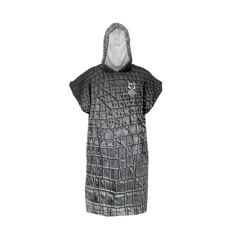Swim Poncho - Black Snake
