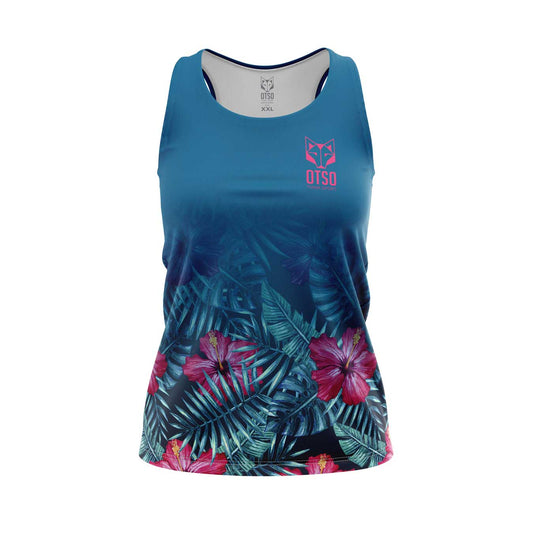 Women's tank top - Tropical Dark