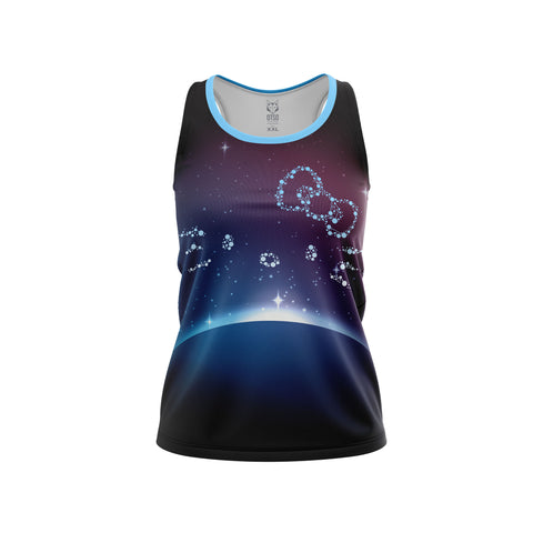 Girls and women's sleeveless t-shirt - Hello Kitty Sparkle