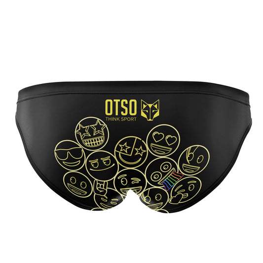 Bañador slip hombre - Emoji Neon Faces