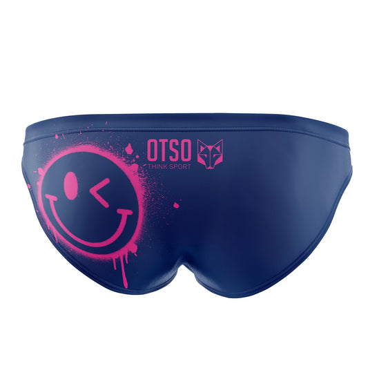 Bañador slip hombre - Smiley Graffiti