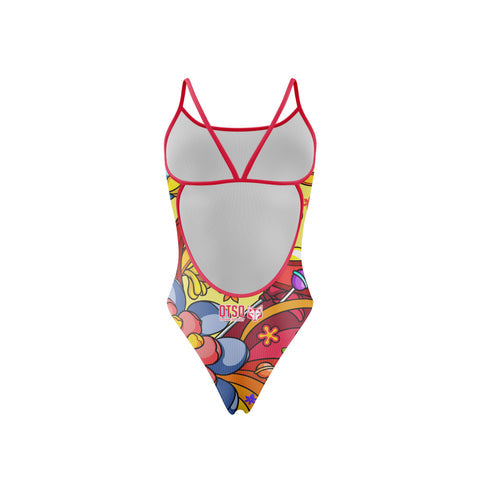 Women's swimsuit - Almond Blossom