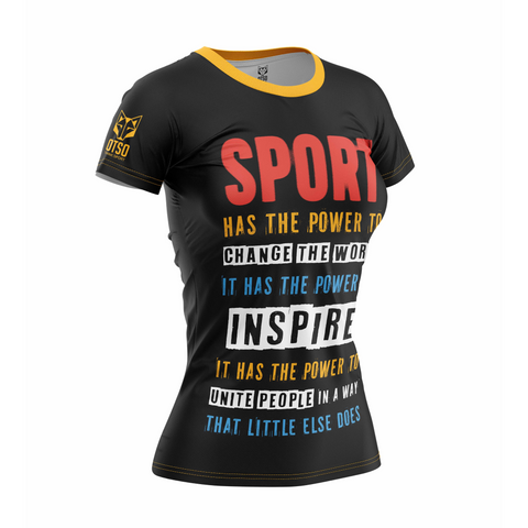 Camiseta manga corta mujer - Mandela