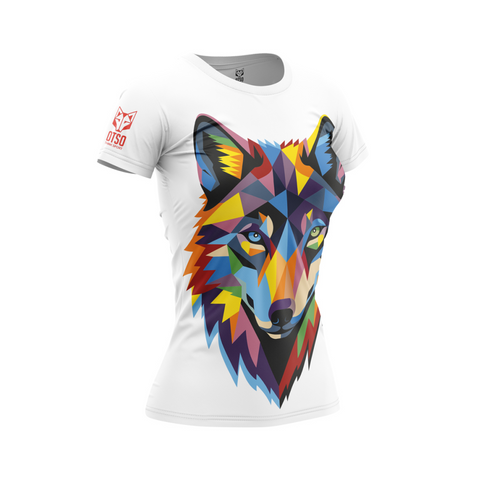Women's short-sleeved T-shirt - Be a Wolf