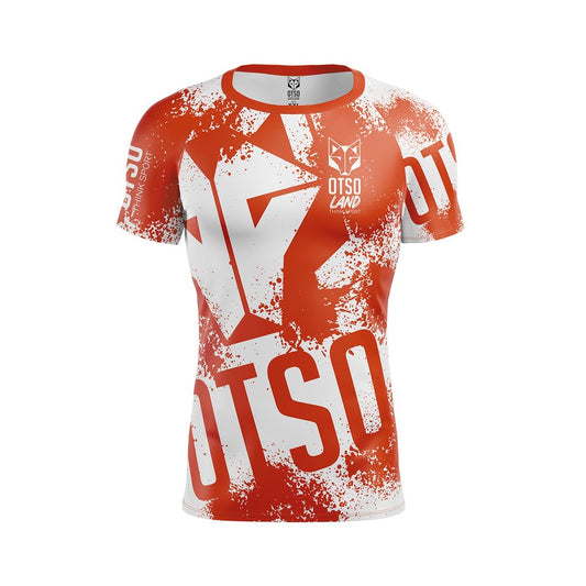Men's short-sleeved T-shirt - OTSO LAND Orange