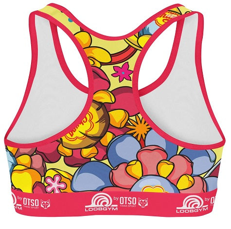Top CHUPA CHUPS FLOWER (Goma vista sublimada)