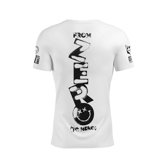 Camiseta manga corta hombre - Smiley Airbrushed Infinity