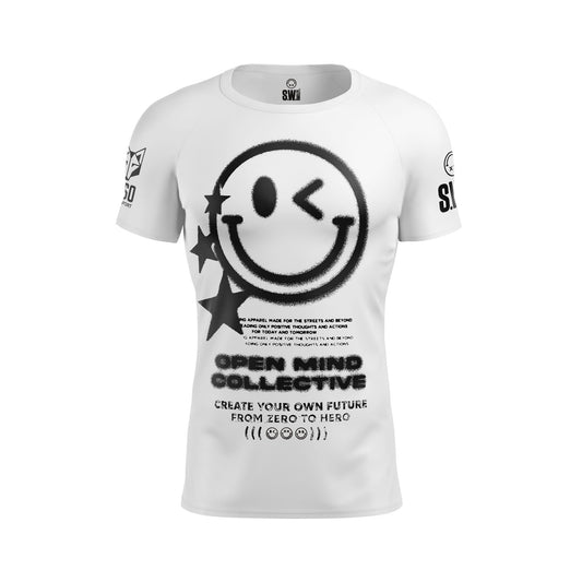 Camiseta manga corta hombre - Smiley Airbrushed Infinity