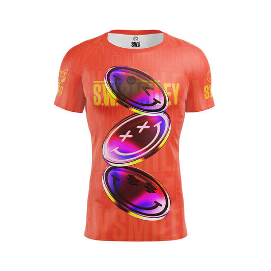 Camiseta manga corta hombre - Smiley Sensoral Shimmer