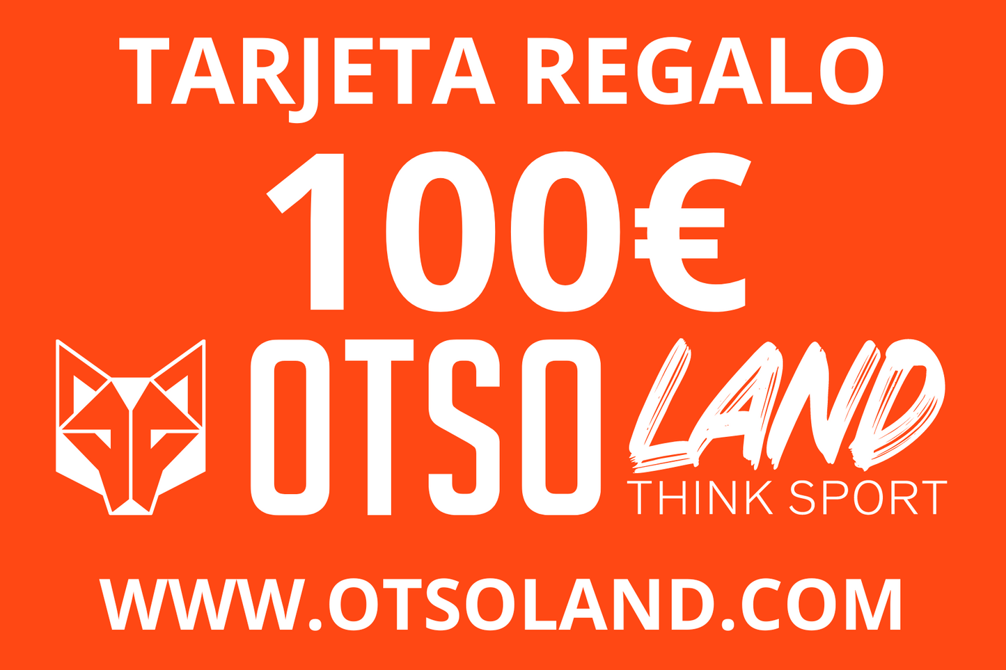 Tarjeta Regalo OTSO LAND