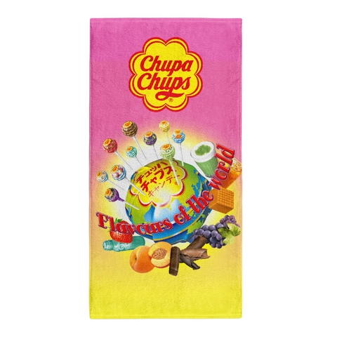 Toalla de microfibra - Chupa Chups Flavours World