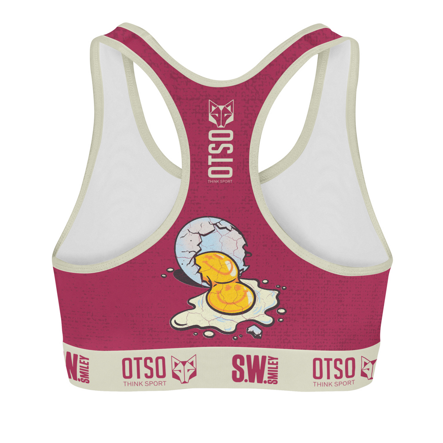 Top deportivo - Smiley Concrete Canvas Egg