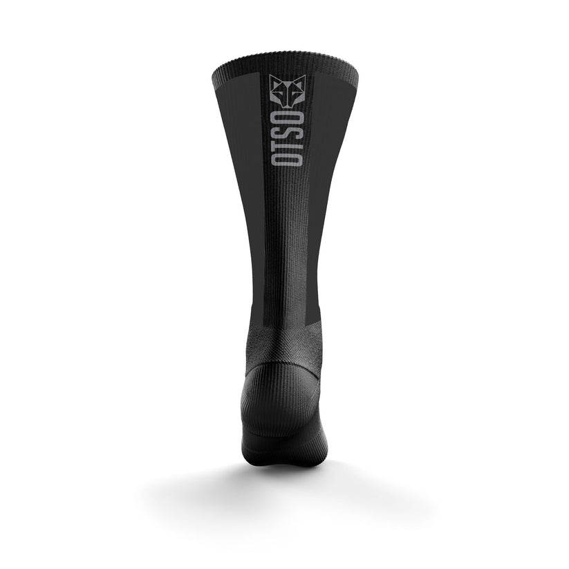 UltraLight Socks - Black & Silver Gray