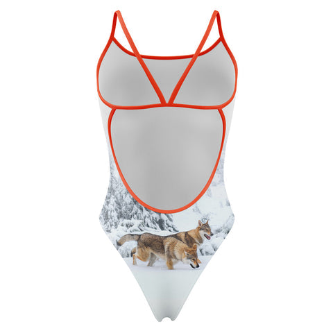 Women's swimsuit - Wolf