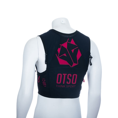 Trail running backpack - Black & Pink