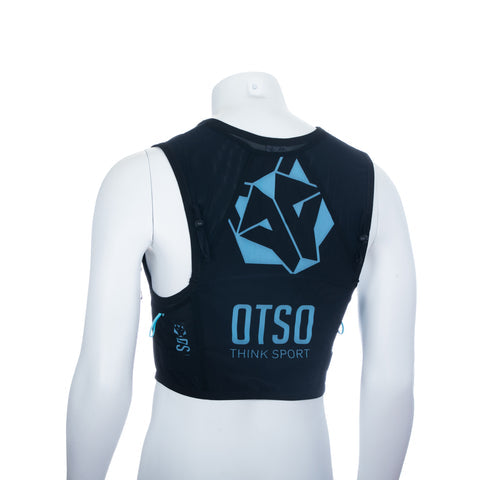 Trail running backpack - Black & Turquoise