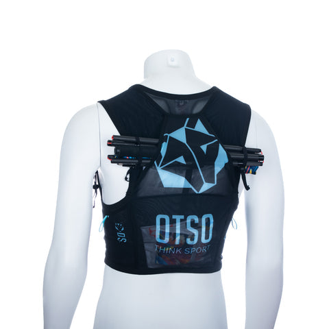 Trail running backpack - Black & Turquoise