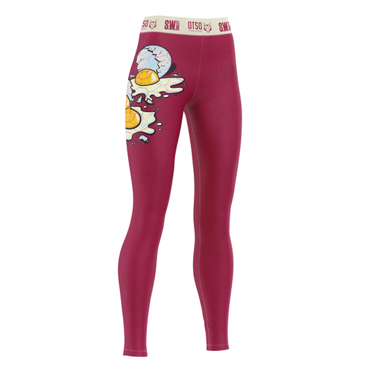 Legging - Smiley Concrete Canvas Egg