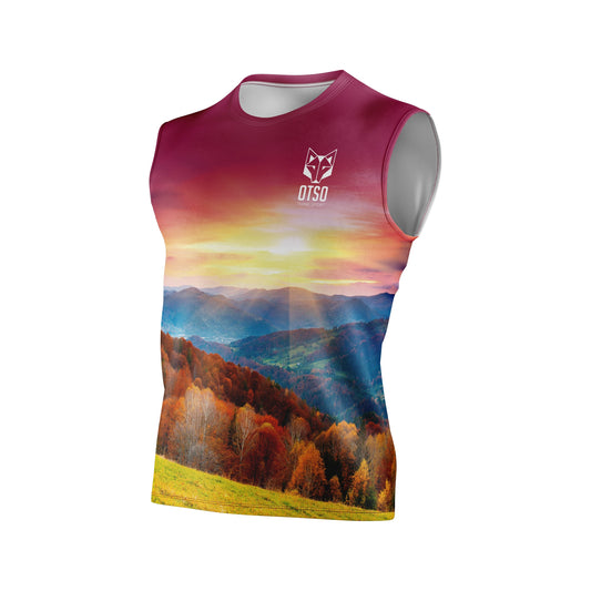 Men's sleeveless t-shirt - Autumn