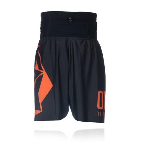 Shorts - Black & Orange