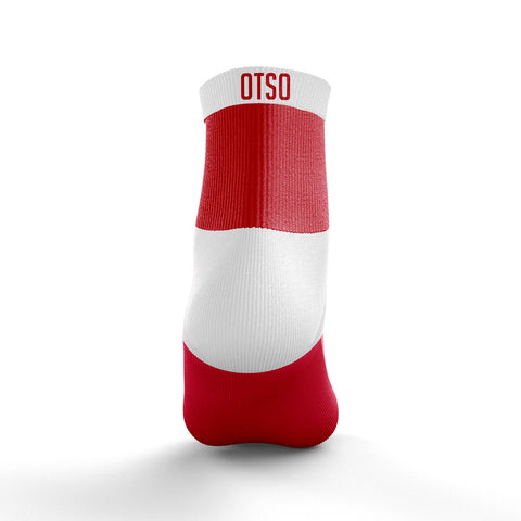 Multisport Low Cut Socks - Black & Fluo Orange
