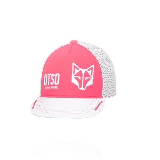 Snapback cap - Fluo Pink & White