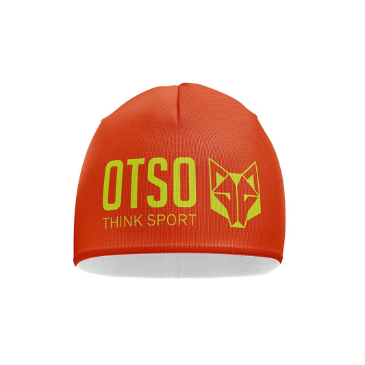 Beanie - Fluo Orange & Fluo Yellow