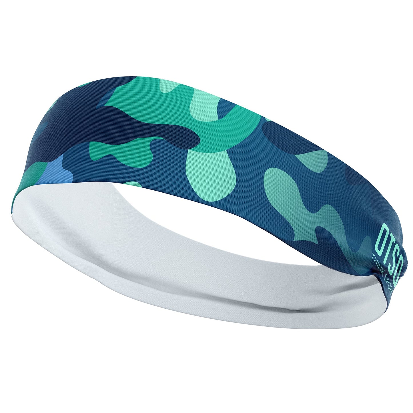 Cinta de cabeza - Camo Blue 10 cm